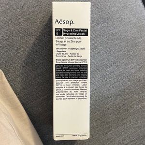 Aesop sage and zinc facial lotion- unreleased